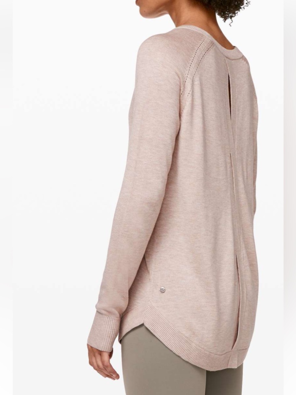 lululemon athletica Lead With Your Heart Sweater - Heathered Pink Bliss
